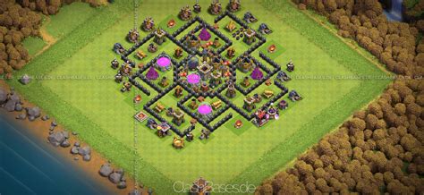 level 8 coc base